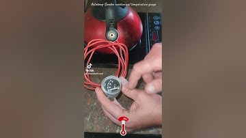 Mechanical Autotemp temperature gauge