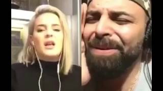 Annemarie and mazen _ ciao adios ديو مرتي الشكاكة _ مازن اوطه باشي