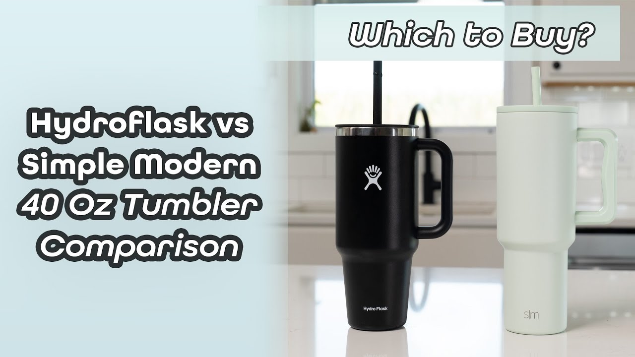 Simple Modern vs Hydro Flask: Are Hydro Flasks really worth the