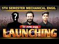 🔥Launching | 5th Semester Mechanical Engg. | #gtechpoly