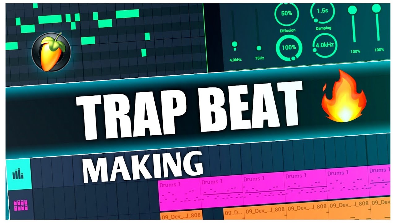 How To Make Trap Beats In Fl Studio Mobile - YouTube