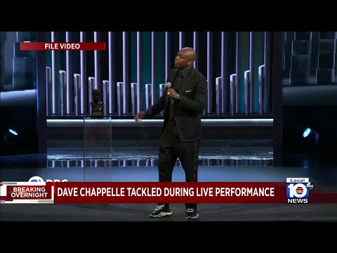 Dave Chappelle attacked during performance