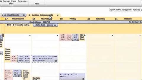 Data#3 Business Productivity - Outlook - Calendar Overlay