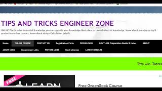 Online Industrial Courses On Tips And Tricks Engineer Zone