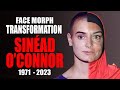 Sinad oconnor  transformation face morph evolution 1971  2023
