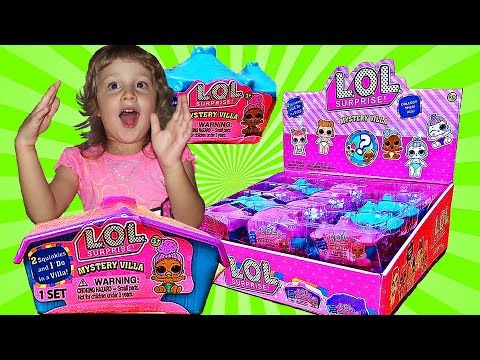 NEW! #LOL MYSTERY VILLA! ЧТО ВНУТРИ? РАСПАКОВКА НОВИНКИ #ЛОЛ ДОМИК / NEW LOL Surprise Hairgoals