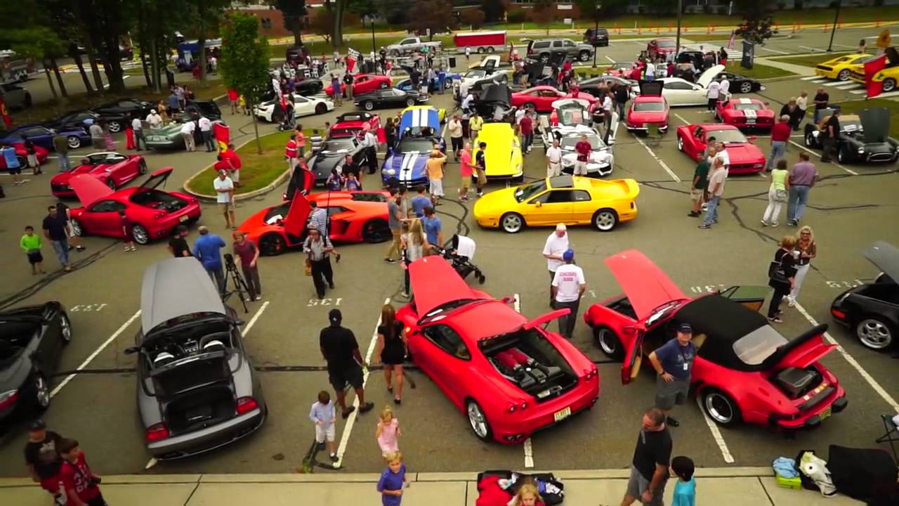 Driven by Purpose for DARE 2014 - Drone Video - Exotic Cars Galore!