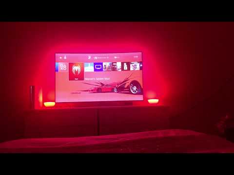 Hue lights hue sync PS4