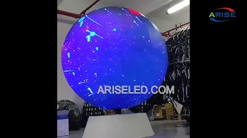 360 Degree ball led display Led Video Sphere led Display screen full color sphere ball led display,F