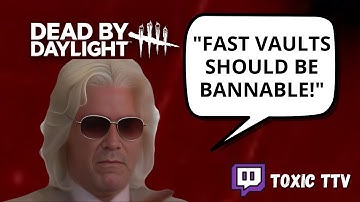 Toxic UNHINGED Killer Main Streamer Wants The Devs Imprisoned - Dead by Daylight
