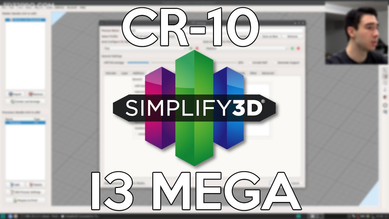 Mes profils Simplify3D pour la Creality CR-10 et la Anycubic i3 Mega ...