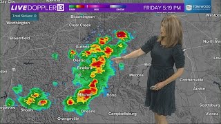 Live Doppler 13 Weather Forecast | 5 p.m. update, May 17, 2024