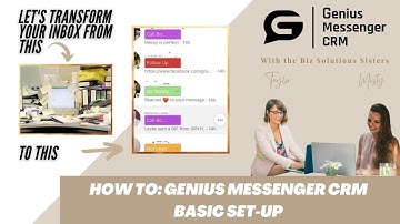 Genius Messenger CRM - Step 1 - Basic Set up (Labels & Tags)