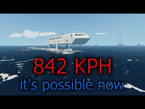 Stormworks Build and Rescue : experimental on 8 waterjets