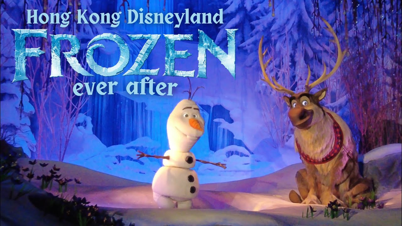 Frozen Ever After Hong Kong Disneyland Frozen Land Hong Kong Disneyland World of Frozen 4K