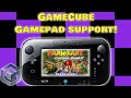 How to play GameCube games on the Wii U gamepad