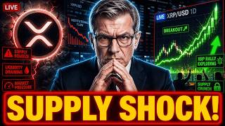 XRP SUPPLY IS SQUEEZING! RAPID MARKET SHOCK INCOMING!?