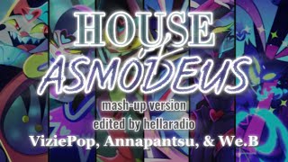 HOUSE OF ASMODEUS MASHUP (VivziePop, Andrew Butler, Annapantsu & We.B) #helluvaboss #lyrics #music