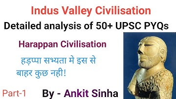 UPSC PYQs || L1/P1 ||  Indus Valley Civilisation | Harappan Civilisation || #facetsofupsc