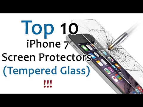 Top 10 iPhone 7 Screen Protectors (Tempered Glass) !!!