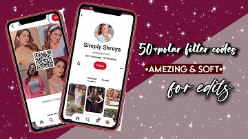 same soft and asethetic polarr filters codes for fanpage editing Tutorial ❤️✨