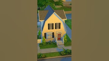 dutch colonial shell 🏠 #thesims4 #sims4 #speedbuild