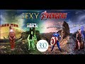 360 Body Painting: Sexy Avengers