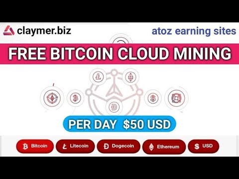 New Free Bitcoin Cloud Mining Web Site 2019 Earn Free Bitcoin - 