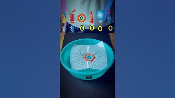 TRY TO GUESS HOW MANY TISSUE PAPER WILL FLOAT?  #shorts #mystilab #fypシ