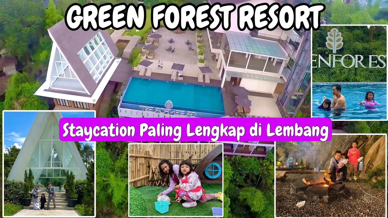 GREEN FOREST RESORT‼️STAYCATION FASILITAS PALING LENGKAP DI LEMBANG, GA USAH KEMANA2 LAGI‼️SEMUA ADA