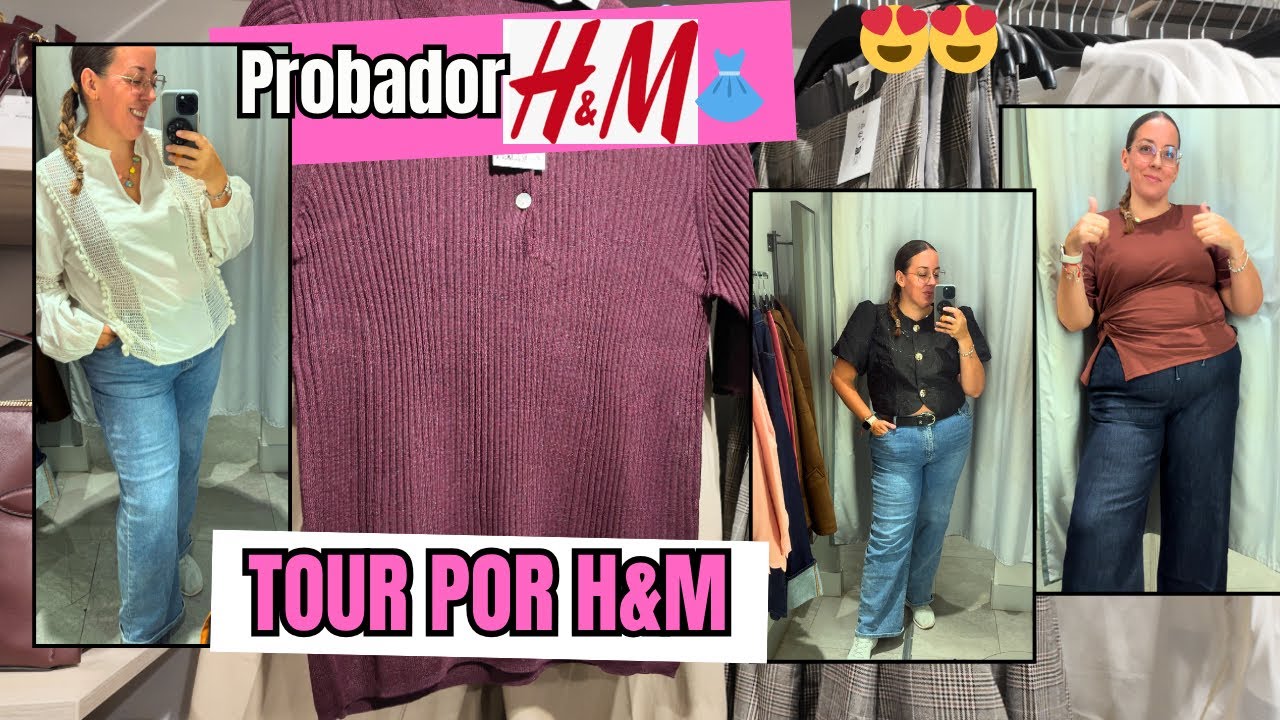 🛍️ TOUR por H&M + Probadores Tallas Grandes | Ropa Curvy 2025 👗