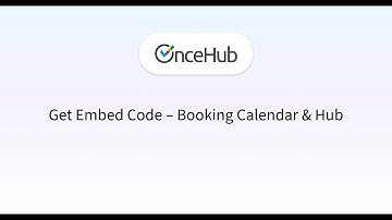 How to Get an Embed Code for Your Booking Calendar & Booking Hub