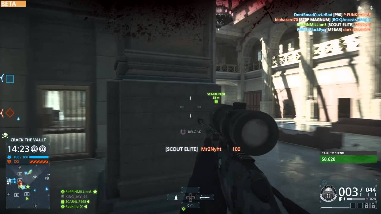 Battlefield:Hardline_BETA[PS4] Montage | CHARISMIC FRENZY