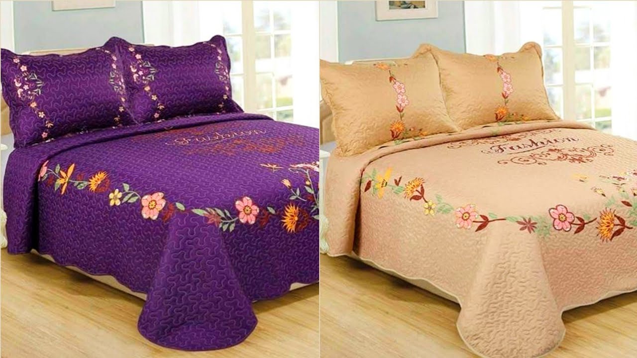 Most Comfortable Designer Different Type Of Comforter Set Bed Sheets Pellow Cushion Design YouTube