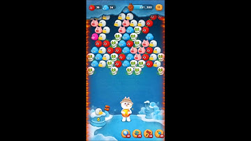 LINE バブル2　STAGE 749　銀コニー　アイテムあり　×1.5　Silver Cony　LINE BUBBLE 2