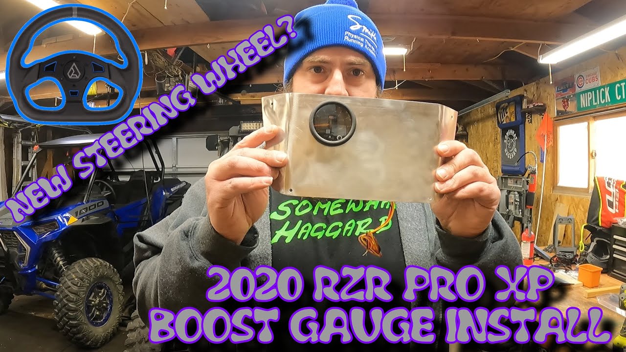 2020 Polaris RZR Pro XP Boost Gauge Installation, Then Gets a New