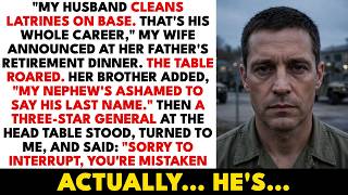 My Wife Mocked Me At Her Dad's Retirement Dinner — Then A 3-Star General Stood Up