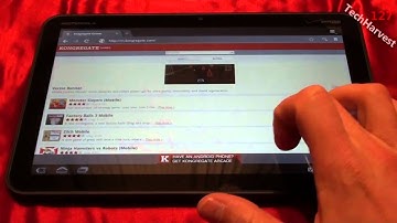 Motorola XOOM: Adobe Flash 10.2 Download & Demo