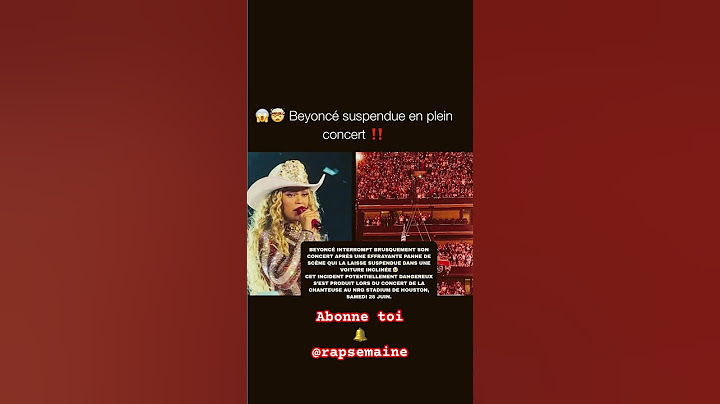 😱 Beyoncé suspendue en pleine scène : son concert à Houston tourne au chaos !