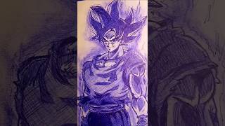 Quick Sketch Goku (Dragon ball) #shortsviral #art #goku #anime
