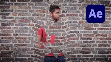 How To Walk Through a Wall Effect in After Effects Tutorial