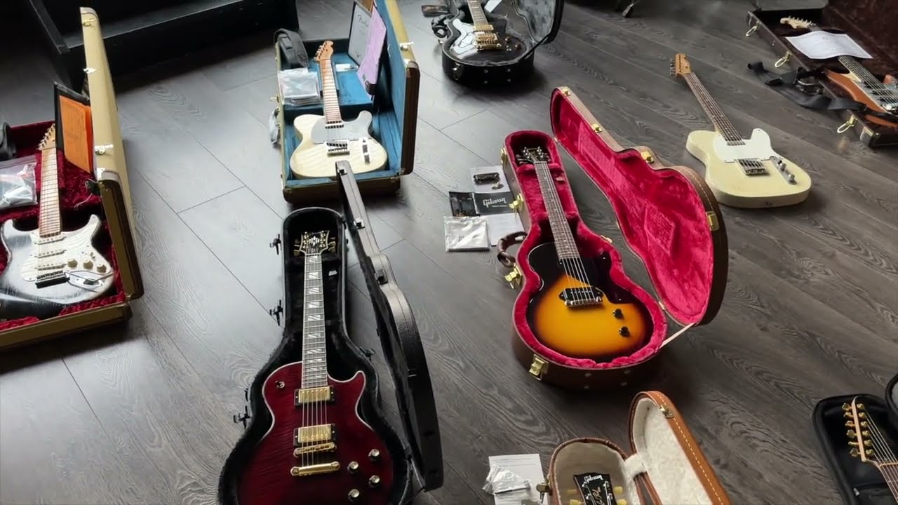 This weeks arrivals! Washburn USA N4, Gibson, Fender Custom Shop, Haar & More