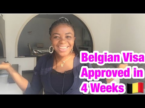 Video: How To Get A Visa To Belgium