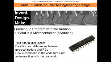 Learning Programming with the Arduino Video 1: What is a Microcontroller?