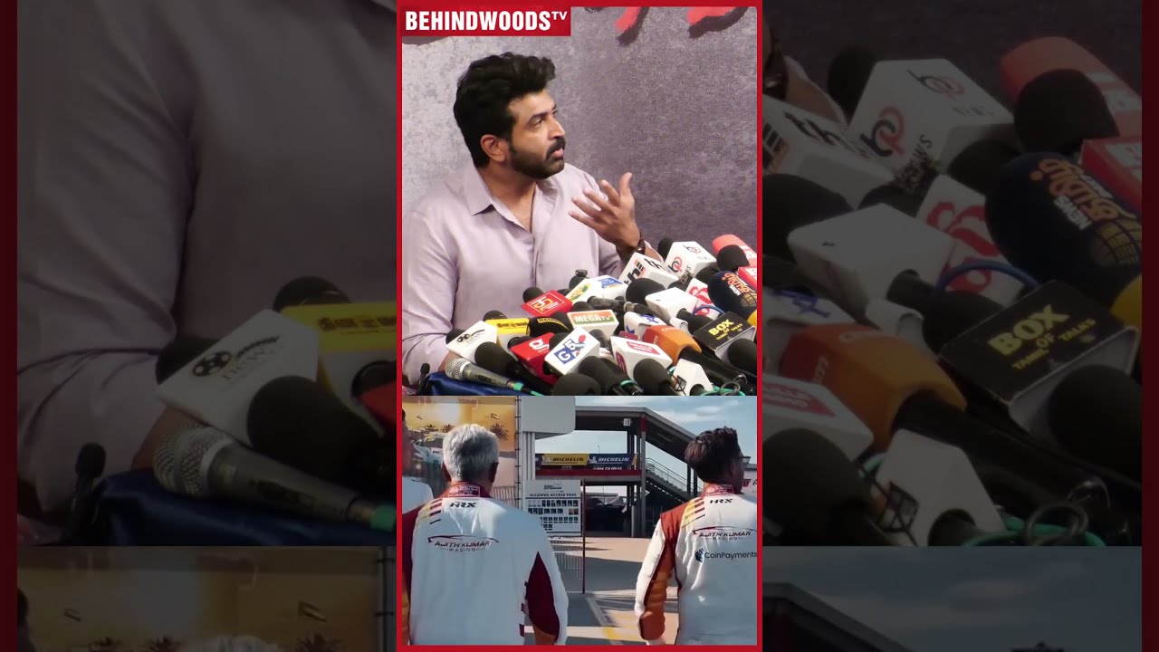 'Ajith விழுந்தத பாத்ததும் உடனே போன் பண்ணிட்டேன்..' ? Arun Vijay at Vanangaan Pressmeet