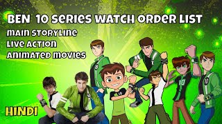 BEN 10 series watch order  movies and live actions ,etc screenshot 2