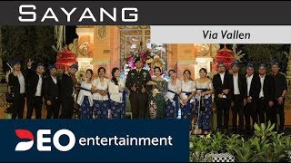 Sayang - Via Vallen at BalaiKartini Expo | Cover By Deo Wedding Entertainment semi orchestra