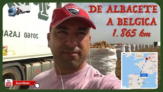 Viaje de Albacete a Belgica 1.865 km ruta por Irún y frontera de la A2 Francia a la A7 Belgica #090