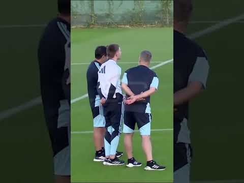 The love of the national team🤩 (via scespn/X)