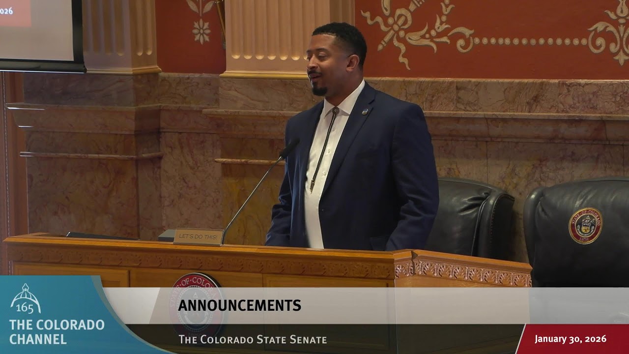 Colorado Senate 2026 Legislative Day 017